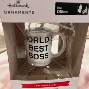 NIB Hallmark Ornament “World’s Best Boss”